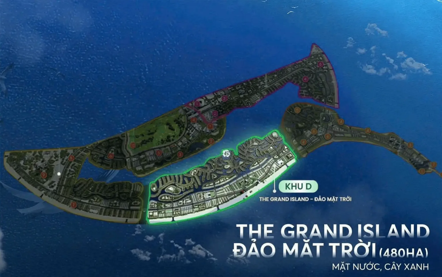Phân khu D & E Vinhomes Cần Giờ