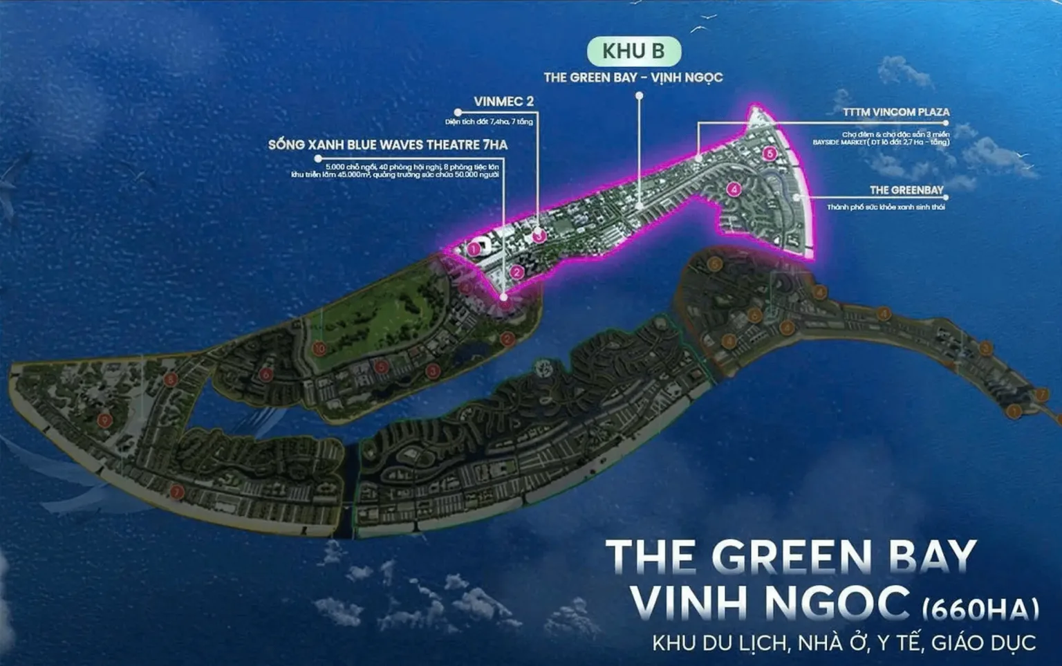 Phân khu B Vinhomes Cần Giờ
