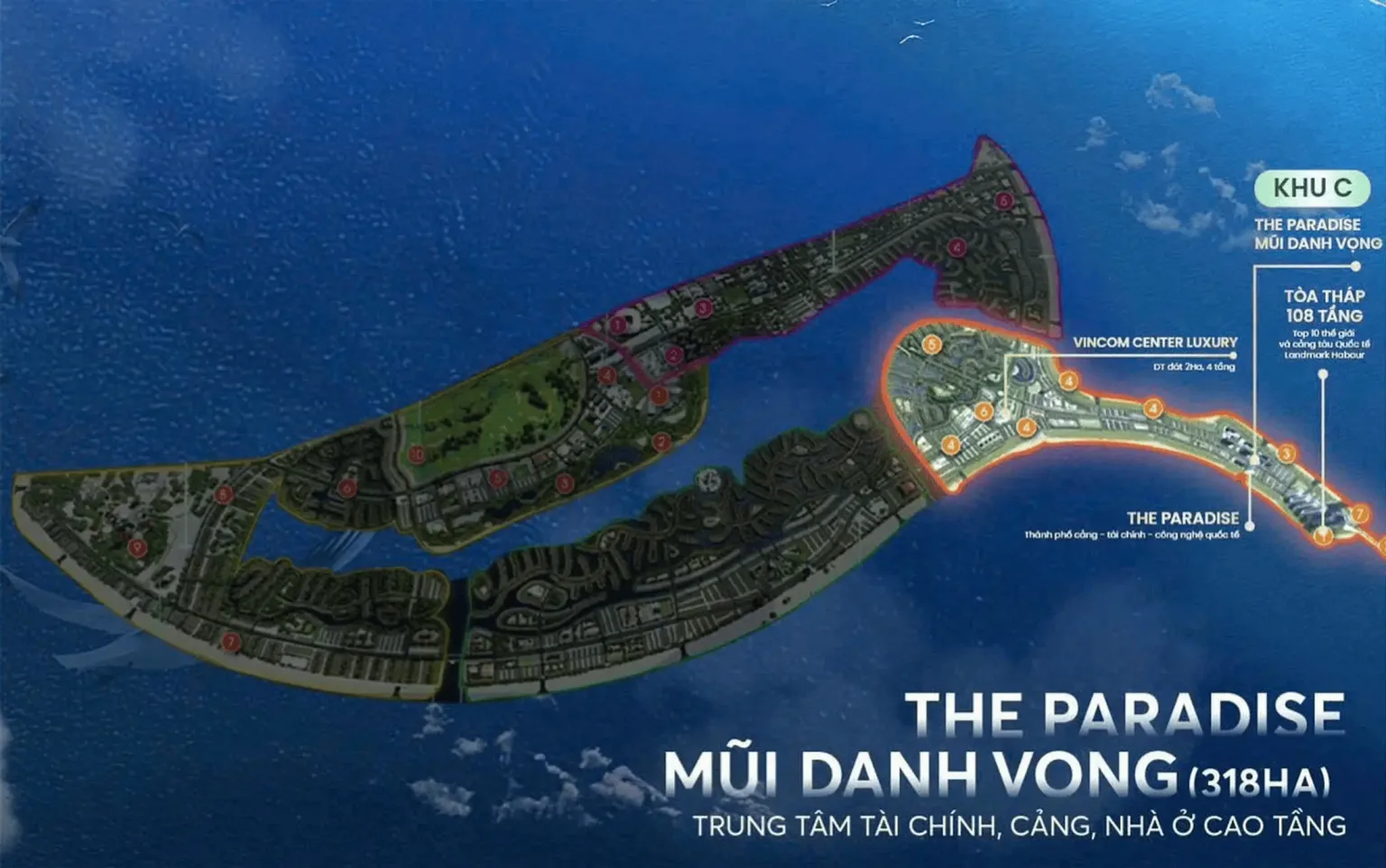 Phân khu C Vinhomes Cần Giờ