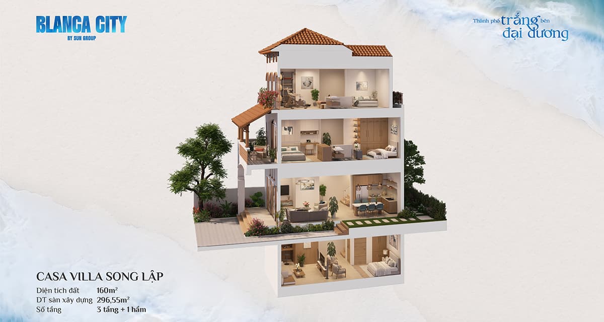 Casa Villa Song Lập Blanca City