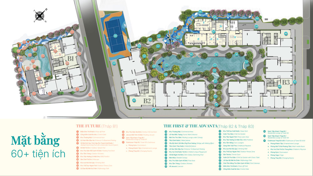 TIỆN ÍCH DỰ ÁN GLADIA HEIGHTS